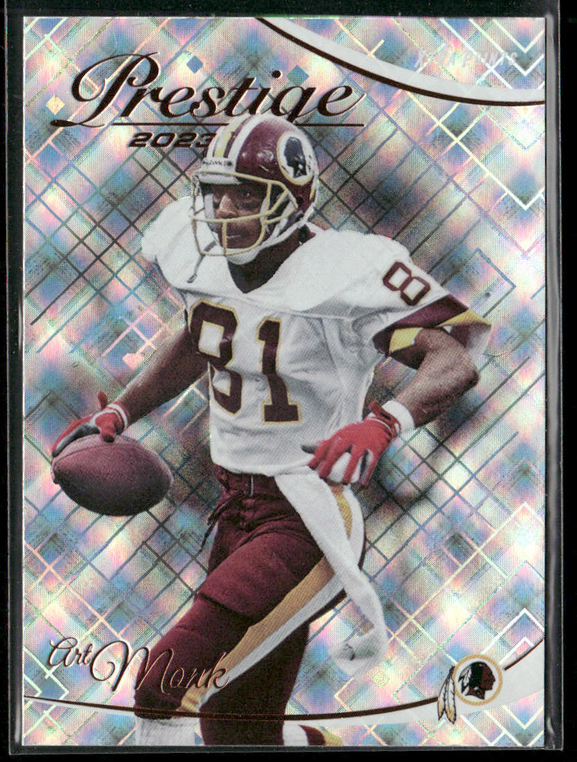 Art Monk 2023 Panini Prestige Xtra Points Diamond #298 Washington Redskins