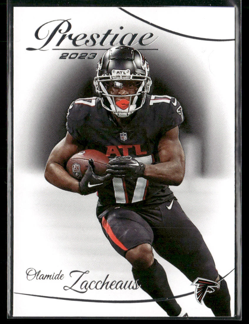 Olamide Zaccheaus 2023 Panini Prestige #17 Atlanta Falcons