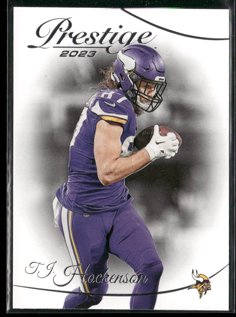 T.J. Hockenson 2023 Panini Prestige #195 Minnesota Vikings