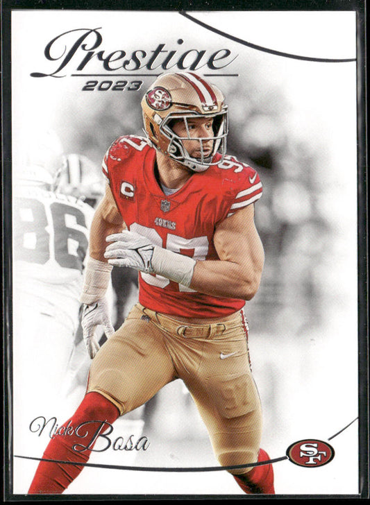 Nick Bosa 2023 Panini Prestige #261 San Francisco 49ers