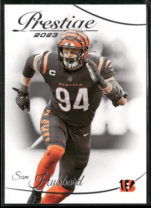 Sam Hubbard 2023 Panini Prestige #64 Cincinnati Bengals