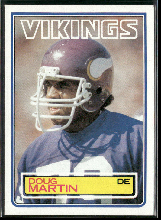 Doug Martin 1983 Topps #103 RC Minnesota Vikings