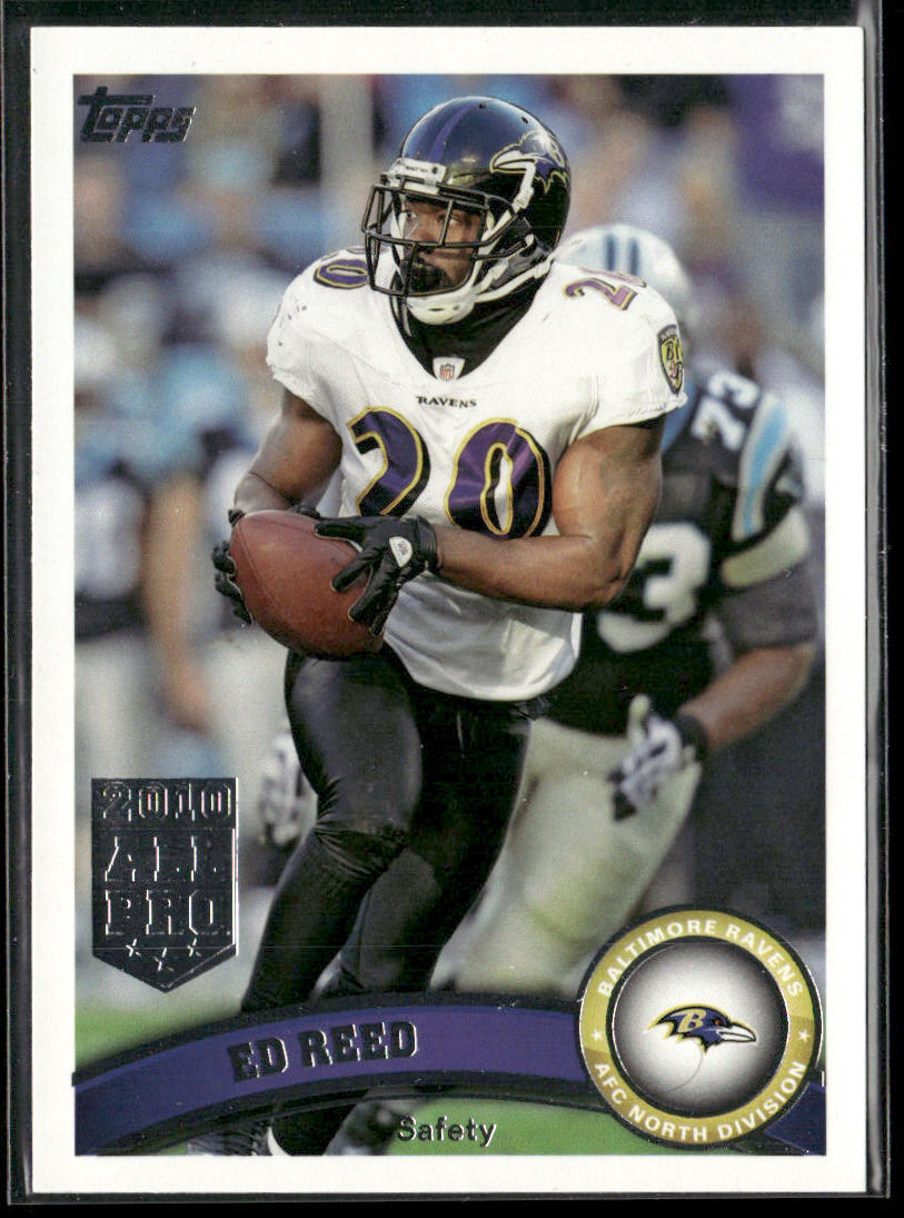 Ed Reed 2011 Topps #408 Baltimore Ravens