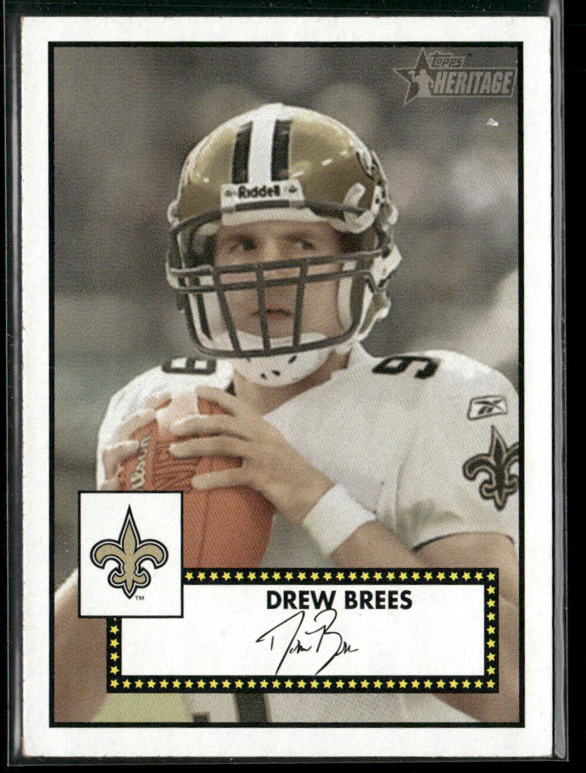 Drew Brees 2006 Topps Heritage #253 New Orleans Saints