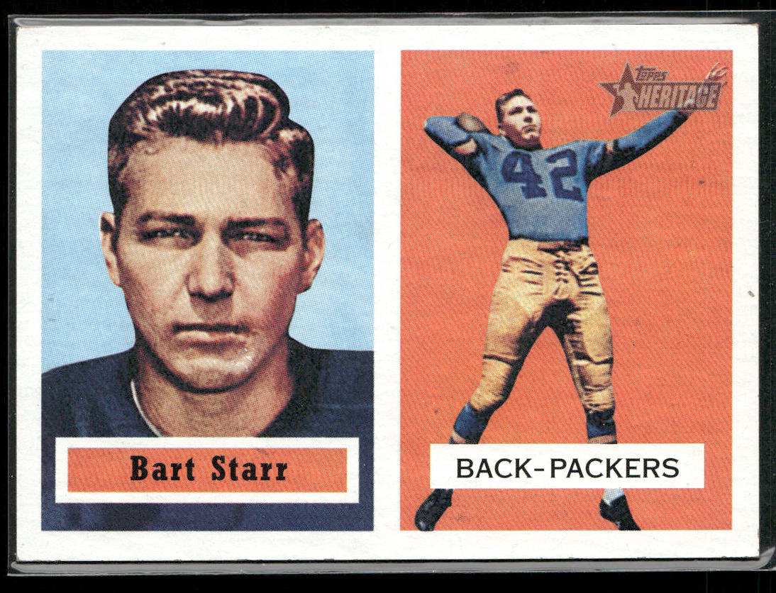 Bart Starr 1957 Topps #119 RC Green Bay Packers