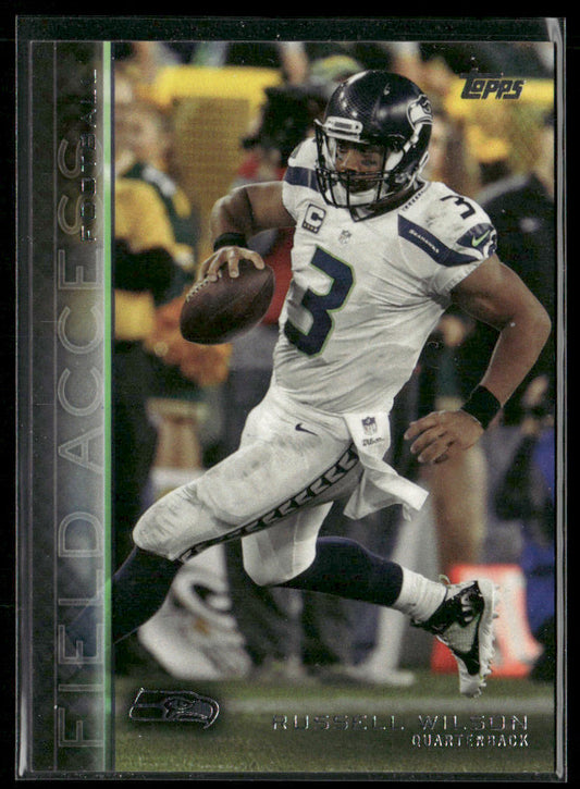 Russell Wilson 2015 Topps Field Access #143 Seattle Seahawks