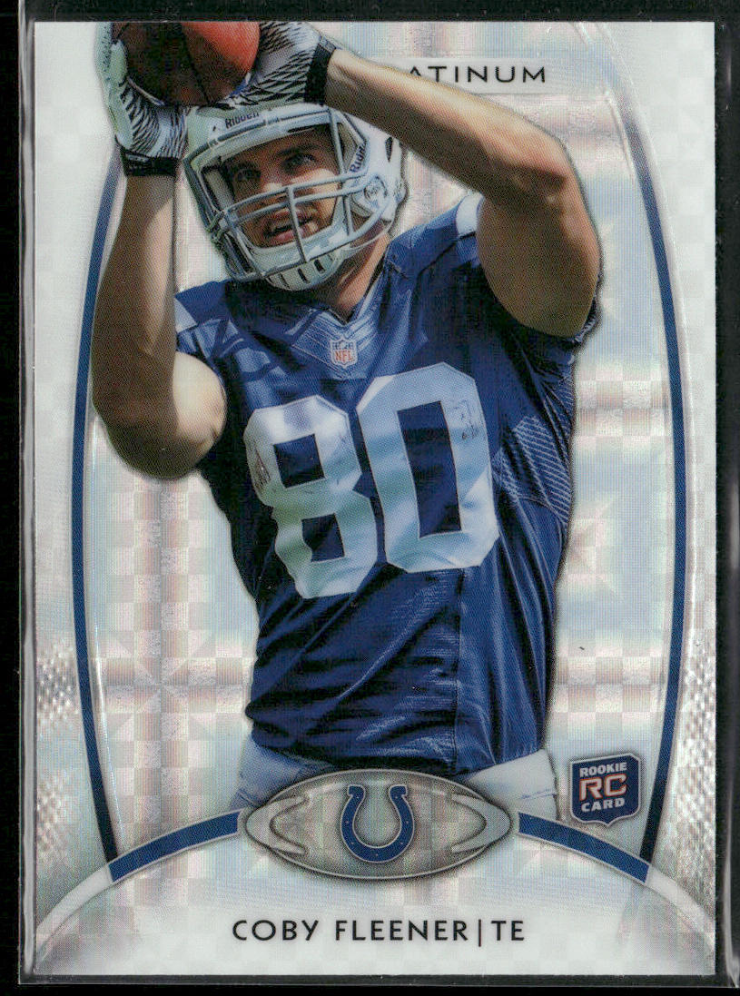Coby Fleener 2012 Topps Platinum Xfractors #131 RC Indianapolis Colts