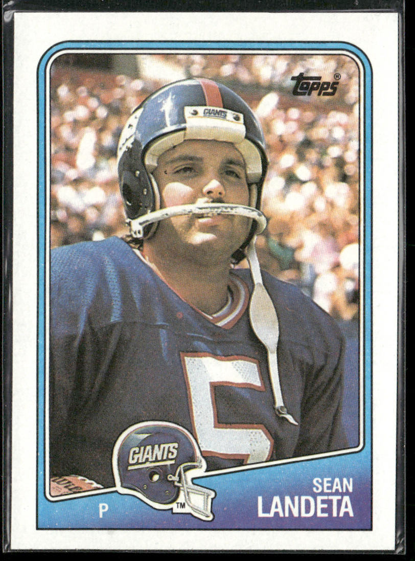 Sean Landeta 1988 Topps #279 New York Giants