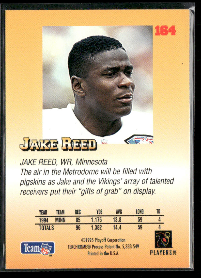 Jake Reed 1995 Playoff Prime #164 Minnesota Vikings