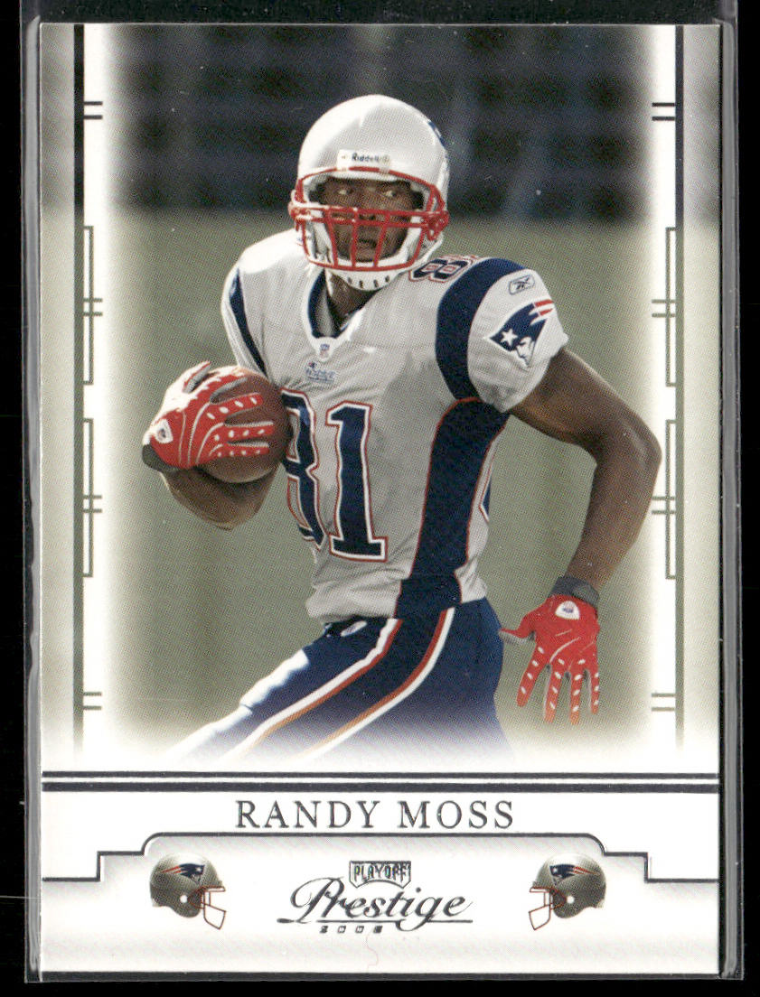 Randy Moss 2008 Playoff Prestige #57 New England Patriots