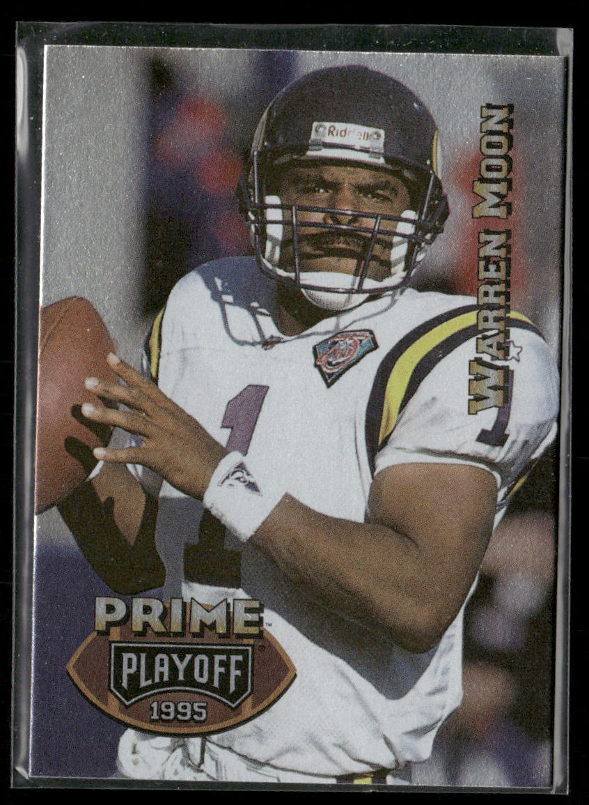Warren Moon 1995 Playoff Prime #23 Minnesota Vikings