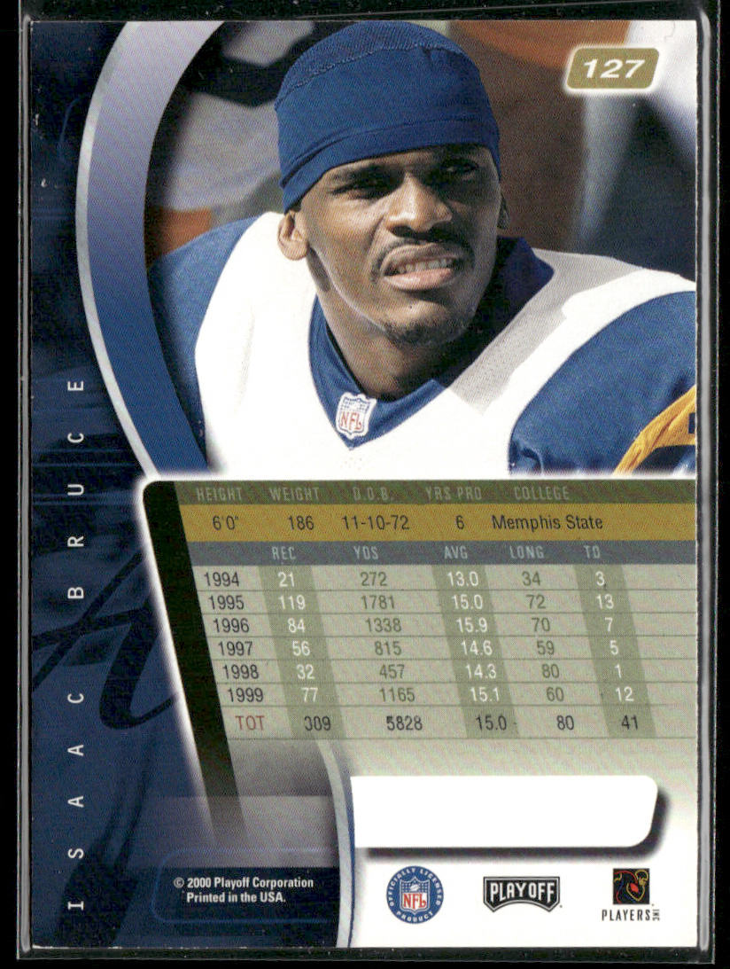 Isaac Bruce 2000 Playoff Absolute #127 St. Louis Rams