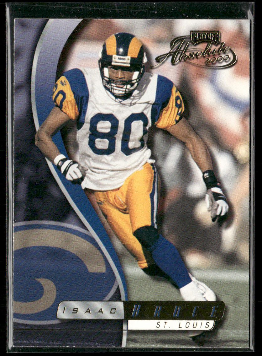 Isaac Bruce 2000 Playoff Absolute #127 St. Louis Rams