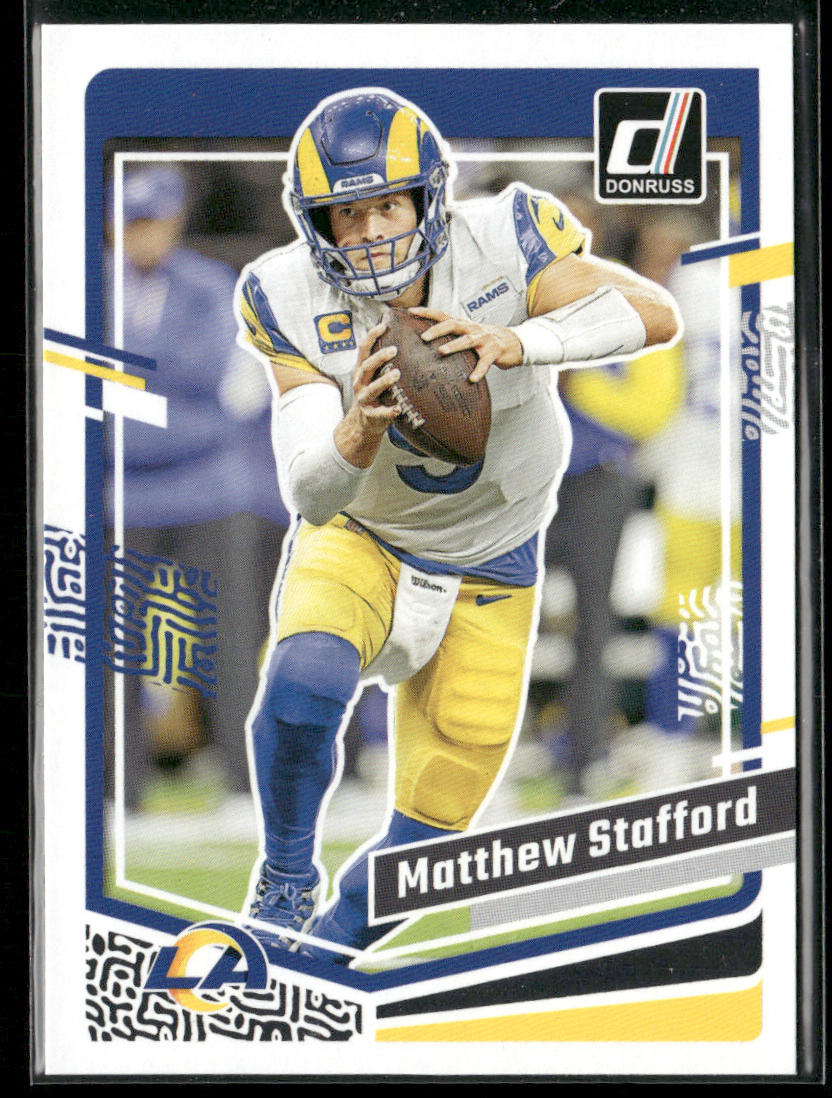 Matthew Stafford 2023 Donruss #169 Los Angeles Rams