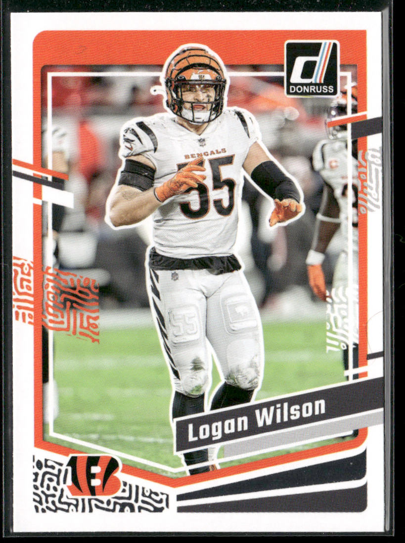Logan Wilson 2023 Donruss #60 Cincinnati Bengals