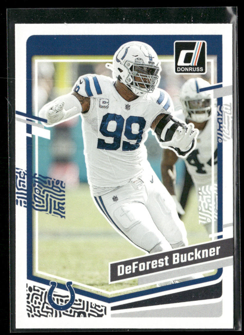 DeForest Buckner 2023 Donruss #125 Indianapolis Colts