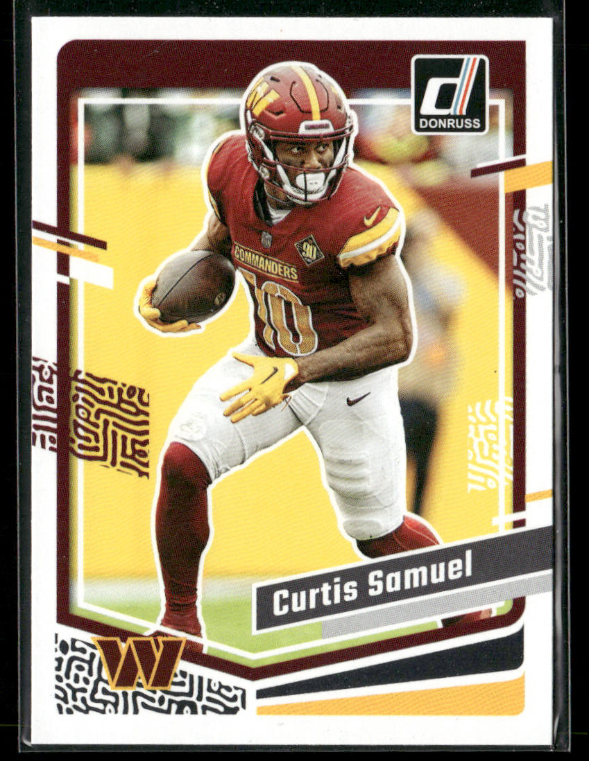 Curtis Samuel 2023 Donruss #294 Washington Commanders