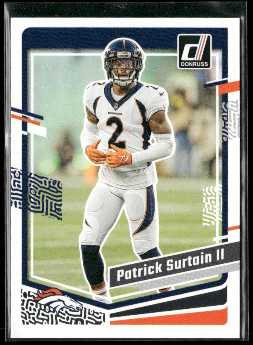 Patrick Surtain II 2023 Donruss #92 Denver Broncos