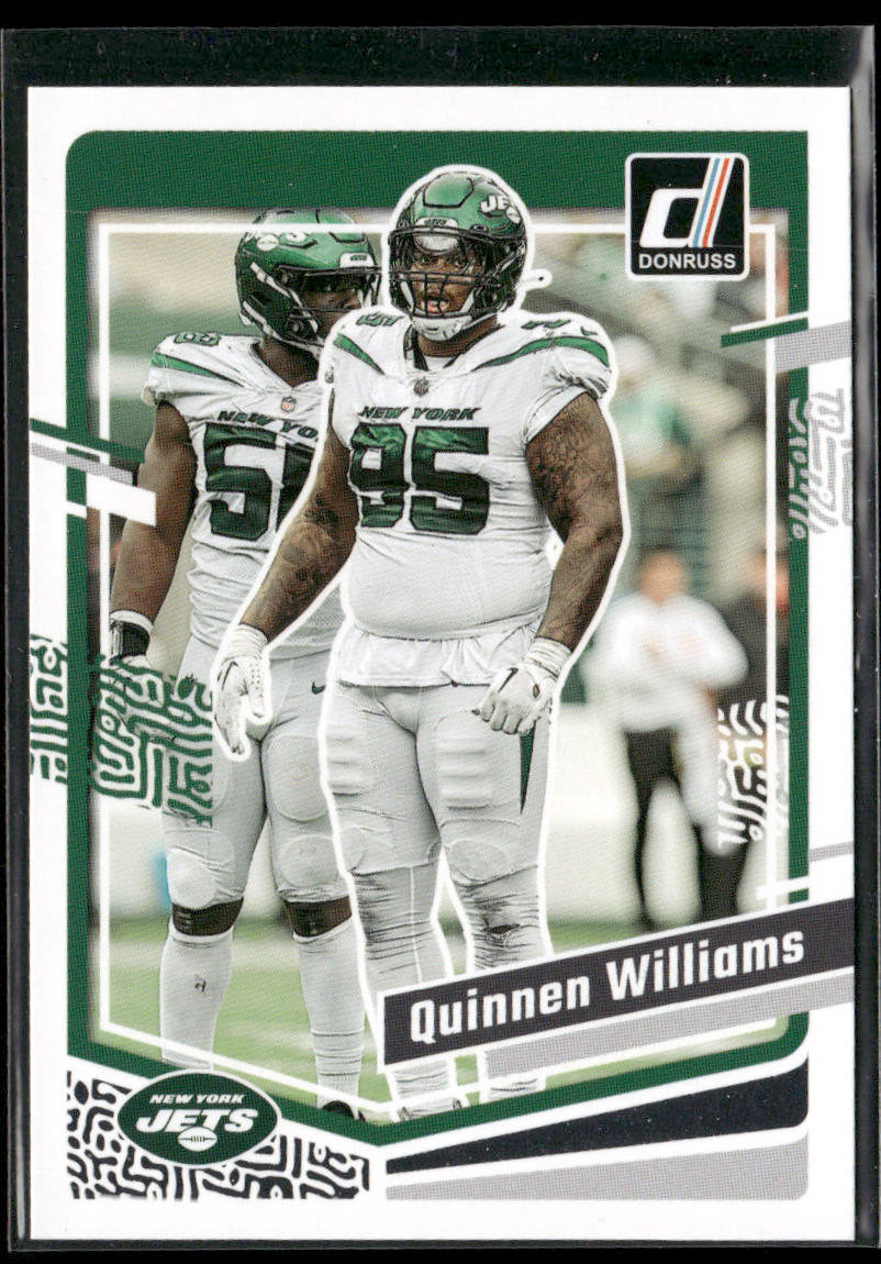 Quinnen Williams 2023 Donruss #234 New York Jets