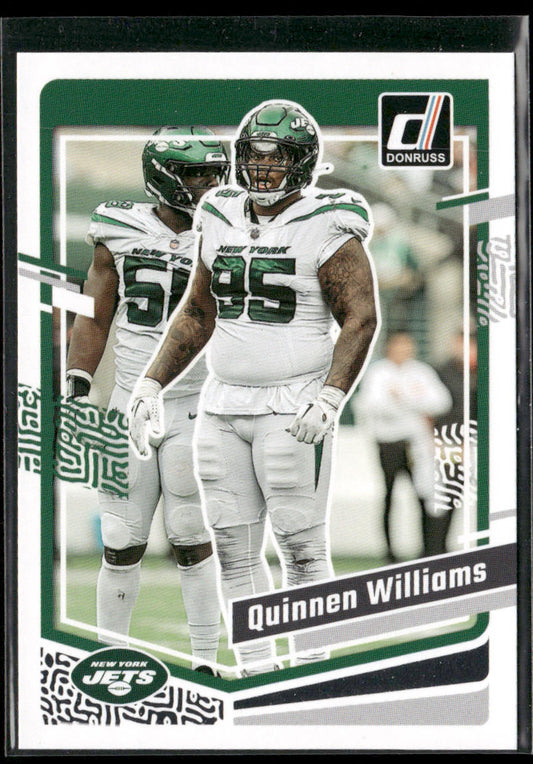 Quinnen Williams 2023 Donruss #234 New York Jets