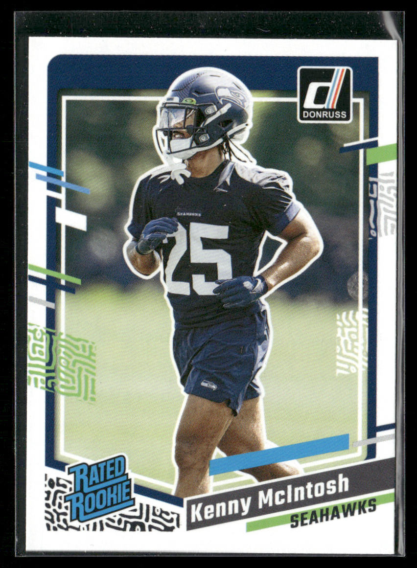 Kenny McIntosh 2023 Donruss #391 RC Seattle Seahawks