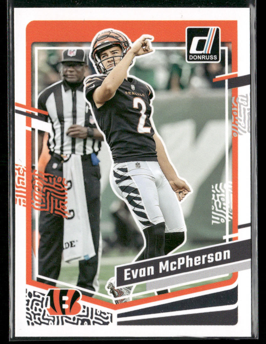 Evan McPherson 2023 Donruss #55 Cincinnati Bengals