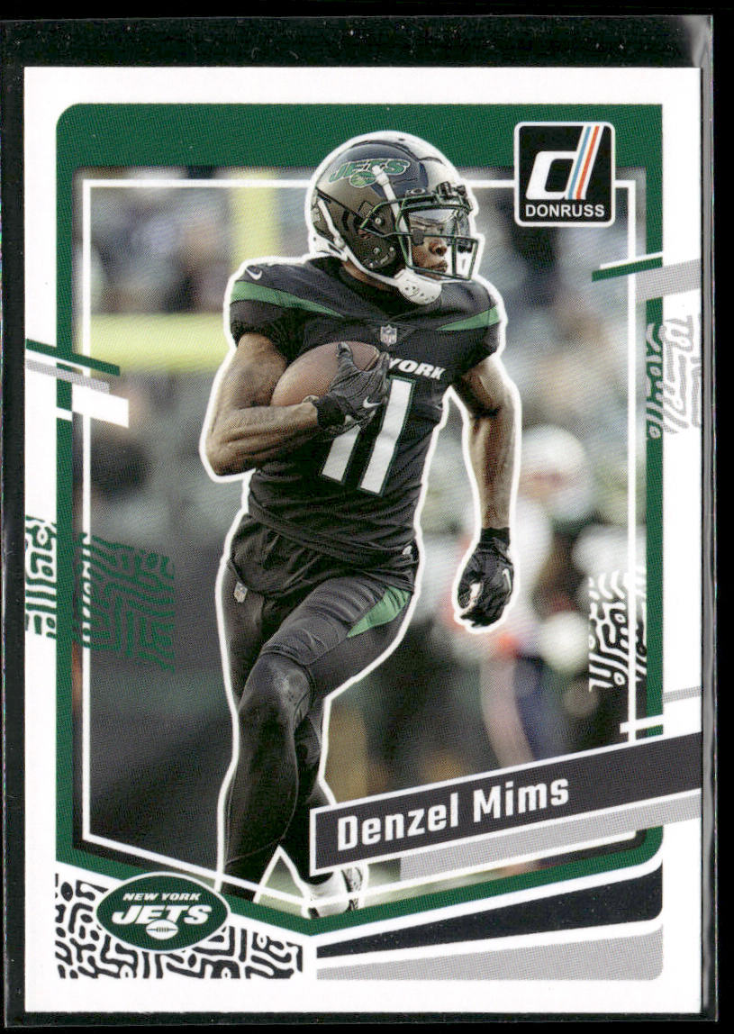 Denzel Mims 2023 Donruss #232 New York Jets