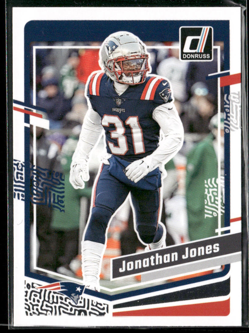 Jonathan Jones 2023 Donruss #203 New England Patriots