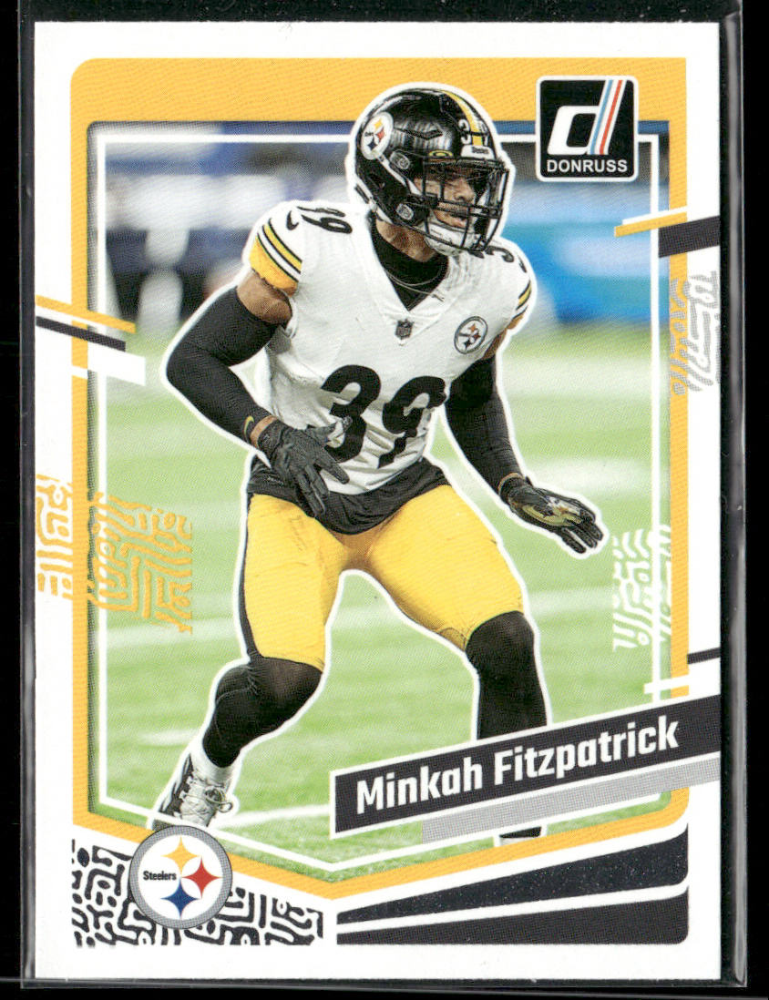 Minkah Fitzpatrick 2023 Donruss #250 Pittsburgh Steelers