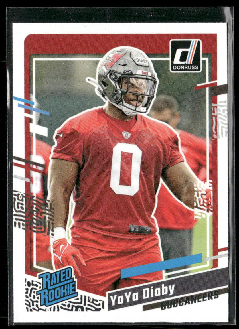 YaYa Diaby 2023 Donruss #394 RC Tampa Bay Buccaneers