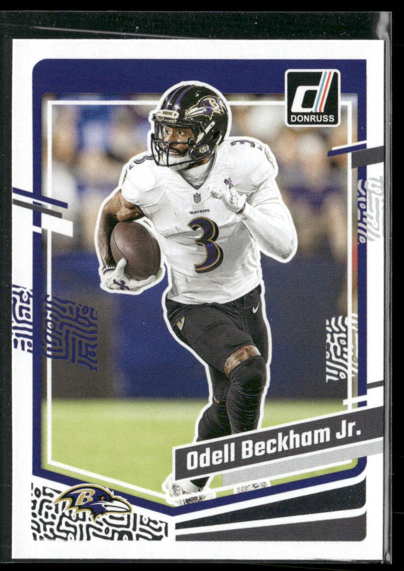 Odell Beckham Jr. 2023 Donruss #25 Baltimore Ravens