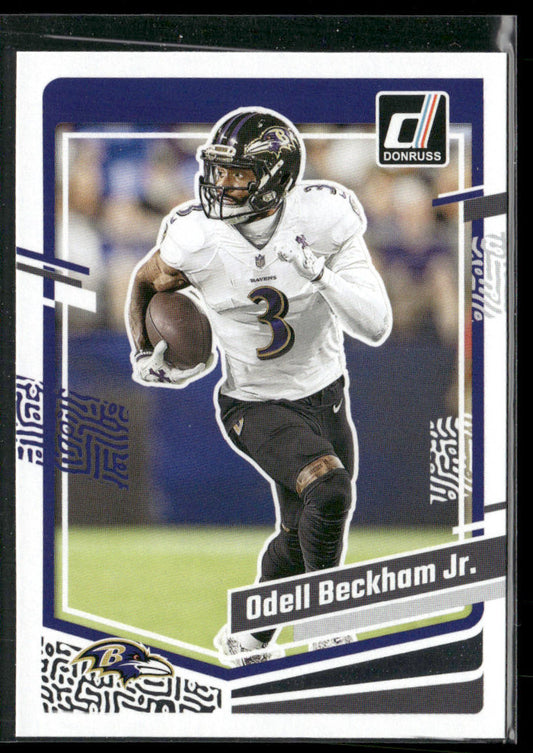 Odell Beckham Jr. 2023 Donruss #25 Baltimore Ravens