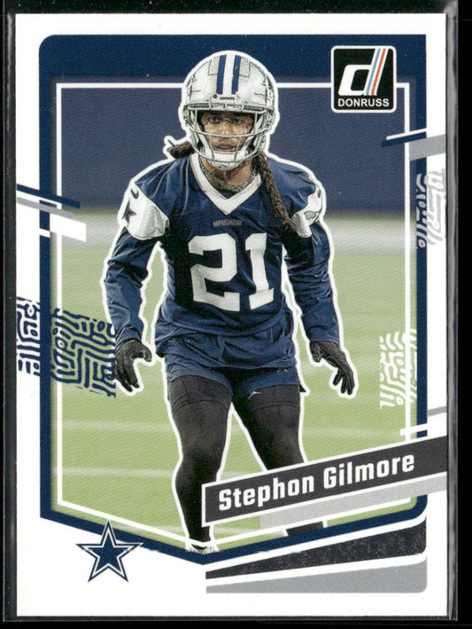 Stephon Gilmore 2023 Donruss #77 Dallas Cowboys
