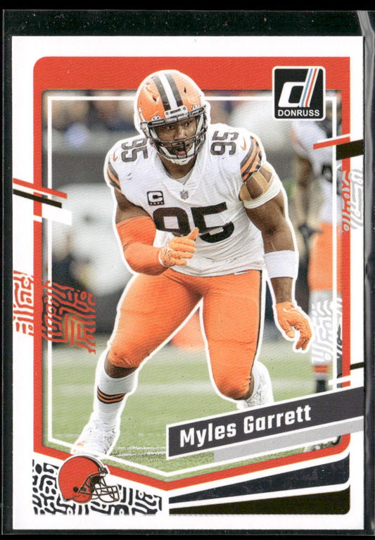 Myles Garrett 2023 Donruss #68 Cleveland Browns