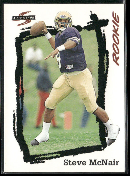 Steve McNair 1995 Score #248 RC Houston Oilers