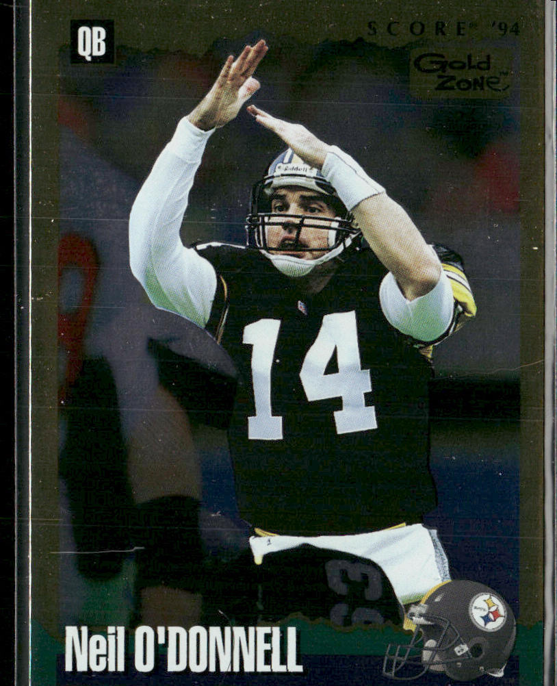 Neil O'Donnell 1994 Score Gold Zone #202 Pittsburgh Steelers