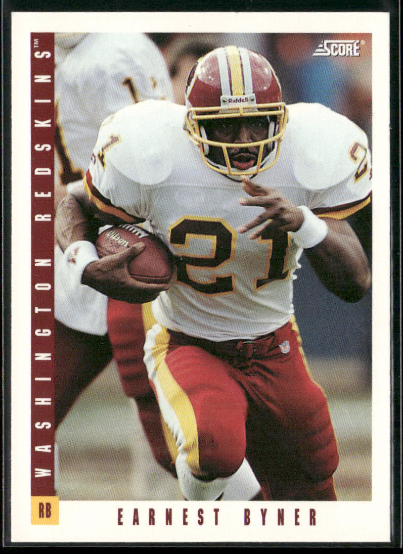 Earnest Byner 1993 Score #244 Washington Redskins