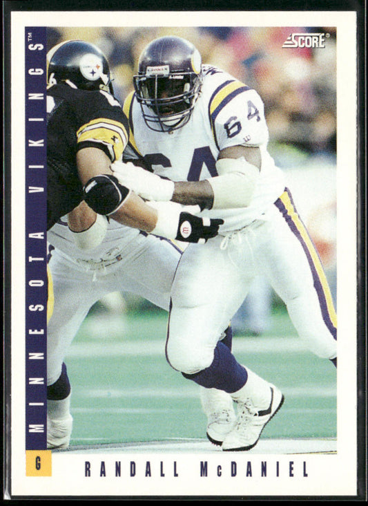 Randall McDaniel 1993 Score #17 Minnesota Vikings