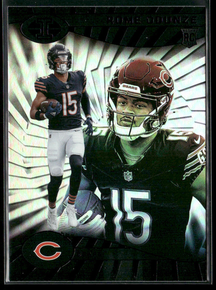 Rome Odunze 2024 Panini Illusions Retail #14 Chicago Bears
