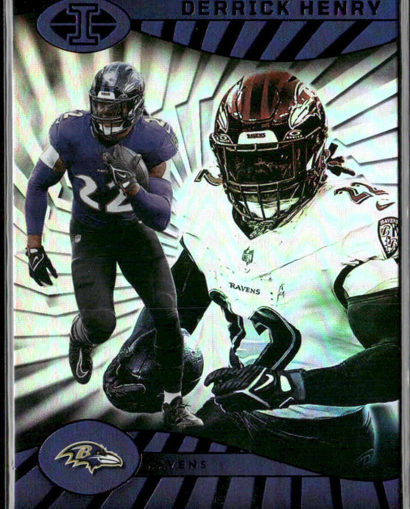 Derrick Henry 2024 Panini Illusions Retail #8 Baltimore Ravens