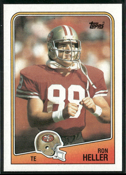 Ron Heller 1988 Topps #45 RC San Francisco 49ers