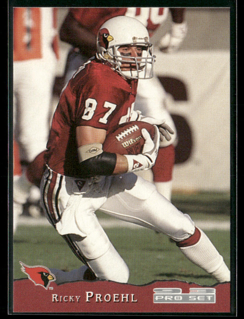 Ricky Proehl 1993 Pro Set #356 Phoenix Cardinals