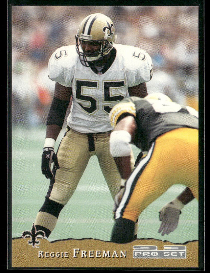 Reggie Freeman 1993 Pro Set #286 RC New Orleans Saints