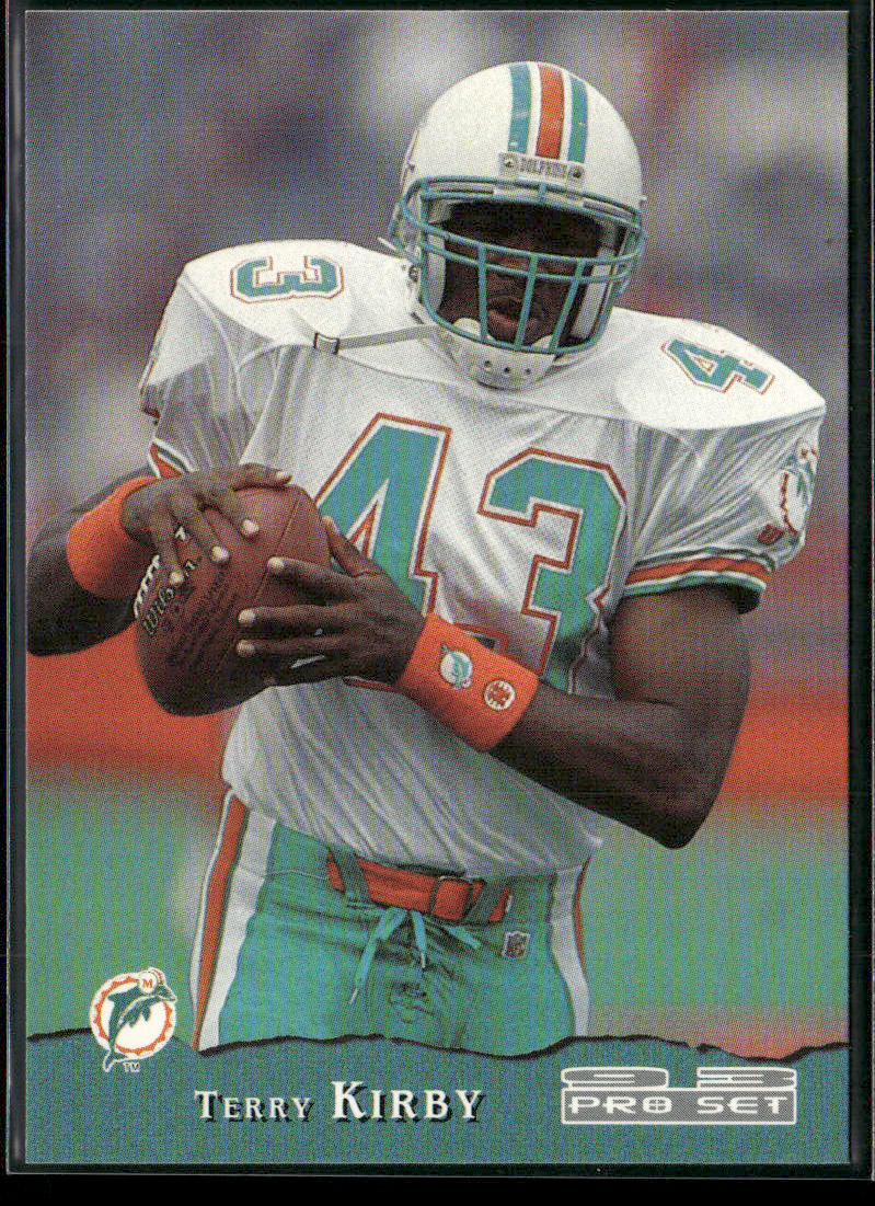 Terry Kirby 1993 Pro Set #246 RC Miami Dolphins