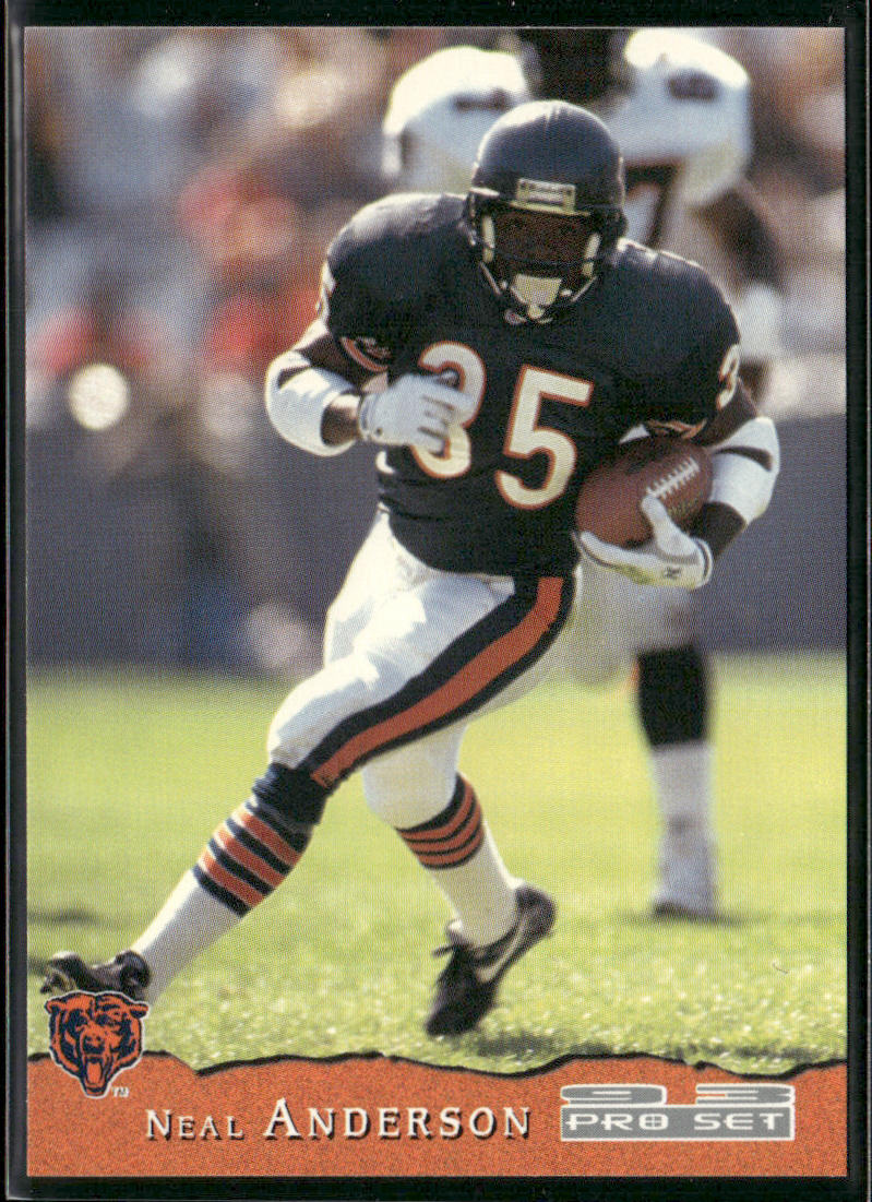 Neal Anderson 1993 Pro Set #75 Chicago Bears