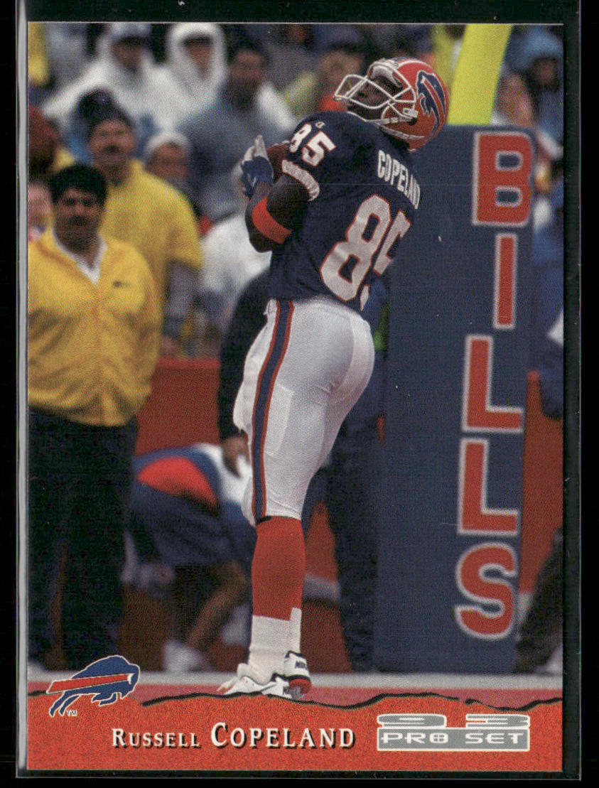 Russell Copeland 1993 Pro Set #55 RC Buffalo Bills