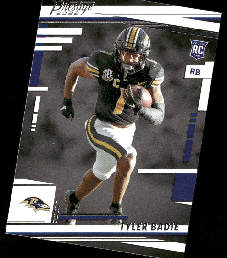 Tyler Badie 2022 Panini Prestige #377 RC Baltimore Ravens