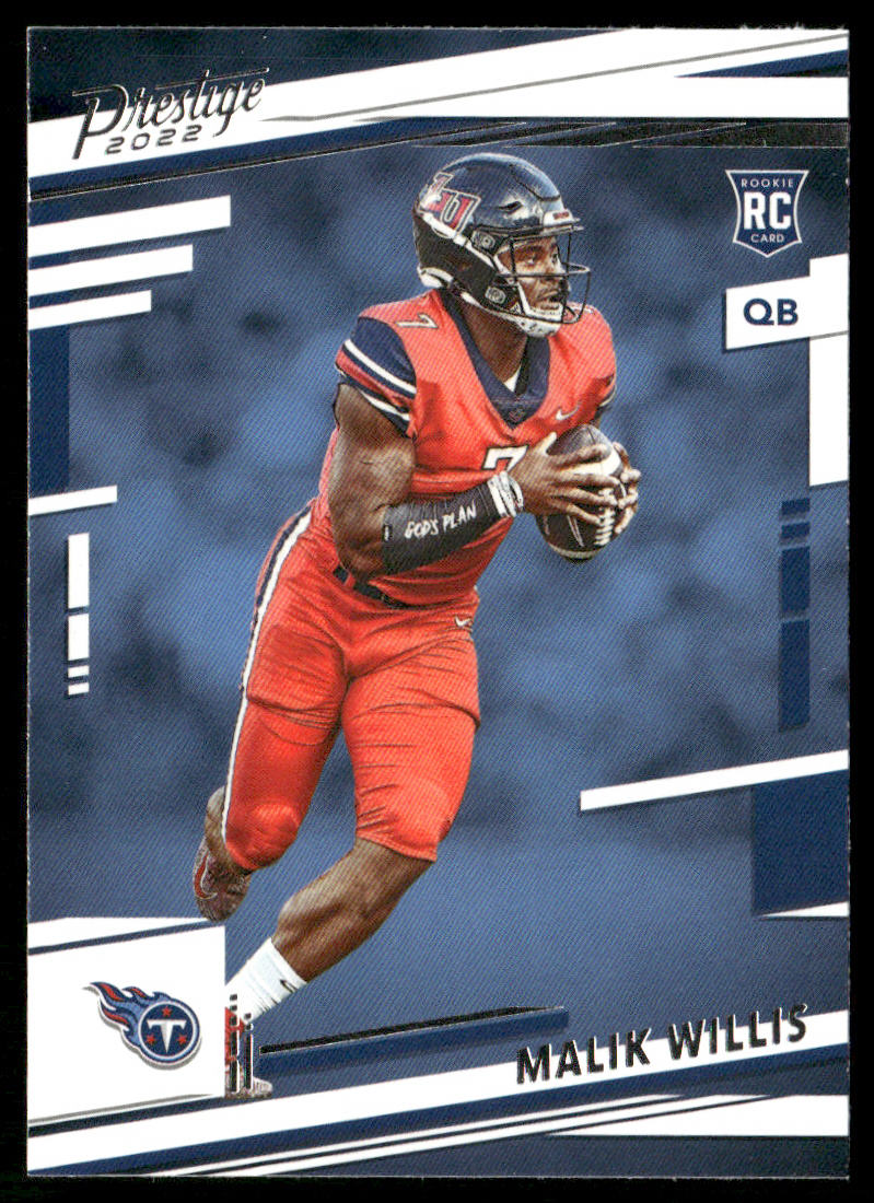 Malik Willis 2022 Panini Prestige #303 RC Tennessee Titans