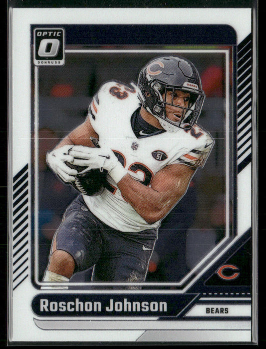 Roschon Johnson 2024 Donruss Optic #33 Chicago Bears
