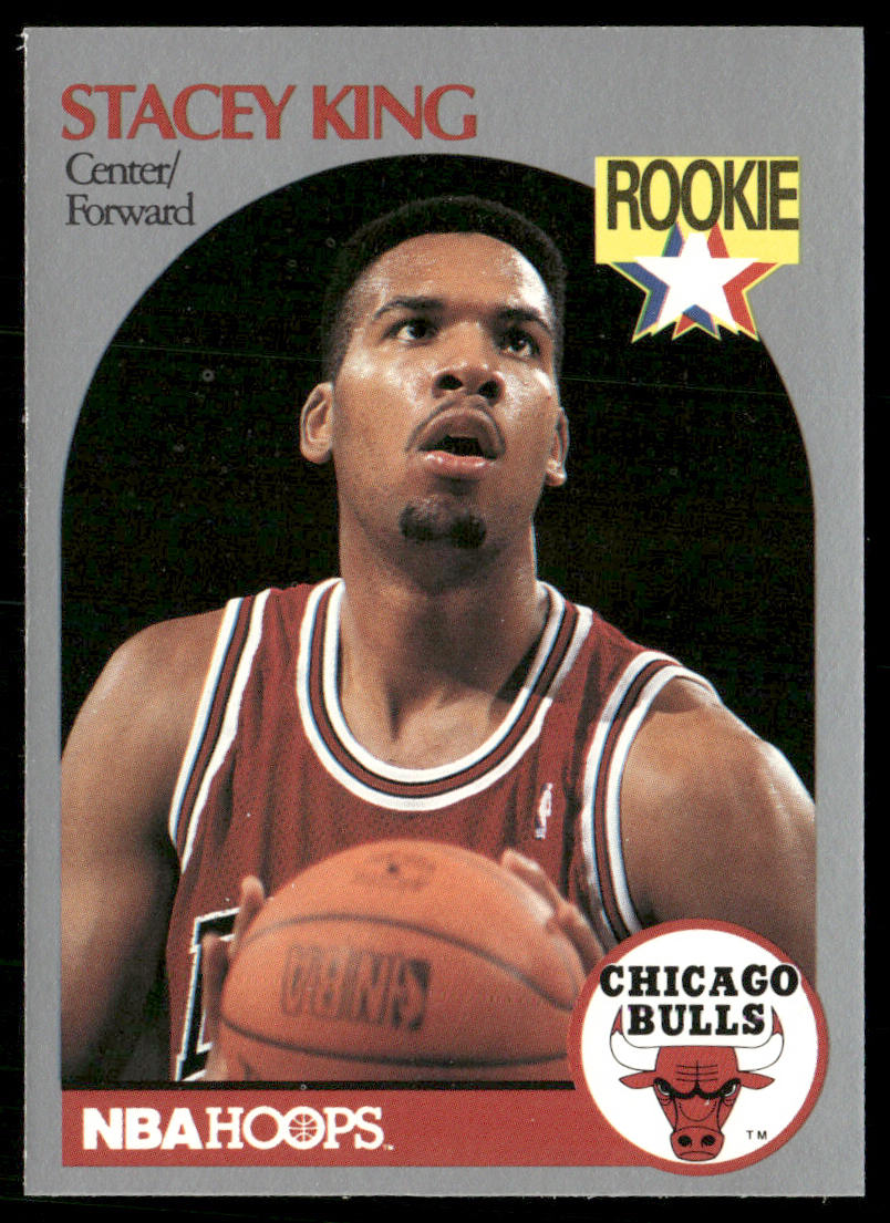 Stacey King 1990-91 Hoops #66 RC Chicago Bulls